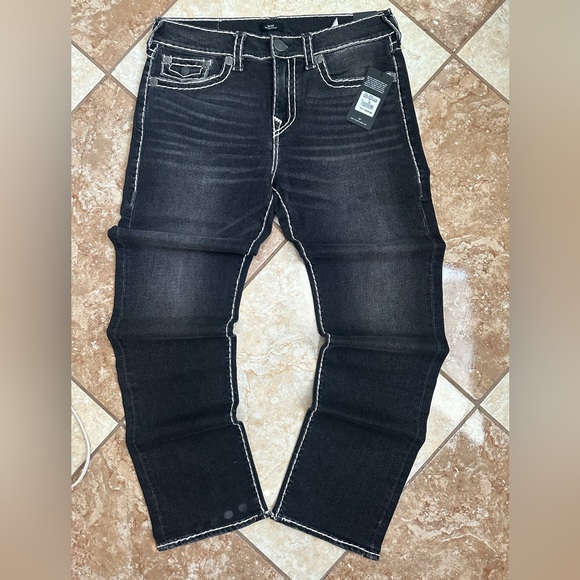 Grey true religion jeans size 34-34 - Picture 2 of 6